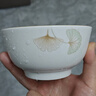 高颜值家用银杏时光米饭碗大面碗陶瓷餐具家用新骨瓷陶瓷碗 银杏时光 5英寸一个碗活动 实拍图