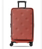 不莱玫行李箱女拉杆箱登机旅行箱男密码大容量侧开三代28英寸 岩石红色 实拍图