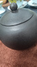 徐保国宜兴紫砂壶纯全手工茶壶功夫茶具黑金砂卡盖球孔西施壶 黑金砂 实拍图