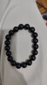 普陀山乌金黑曜石手串男补水事业护身男女情侣手串护身符生日礼物 实拍图