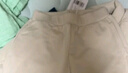 迷你巴拉男女童裤子春新款弹力香蕉裤弯刀裤【商场同款】 浅卡其50311(偏大,建议选小一码) 100 实拍图