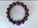 月印百川 高密小叶紫檀貔貅手串男女款木饰佛珠手链约15mm 实拍图