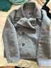 优衣库女装双面呢休闲短大衣478581 06 铅灰色 2XL /165/100B 实拍图