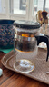 金灶（KAMJOVE）玻璃茶壶 按压式飘逸杯 茶水壶玻璃茶具 茶水分离杯泡茶器泡茶壶 TP-160搭配玻璃杯K-106【4只装】 实拍图