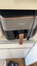 美的（Midea）AI烹饪空气炸锅免翻面 可视大视窗大容量5.3L智能触控 微波炉烤箱一体机蒸烤一体金属内腔KZC539J5 实拍图