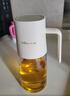 小熊（Bear）油壶 玻璃瓶调料瓶酱油瓶厨房油罐壶660ml自动开合不挂油CX-JW021 实拍图