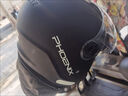 凤凰（Phoenix）新国标A类3C认证电动车摩托车头盔双镜片防雾防风保暖哑黑 男女四季通用电瓶车3/4半盔冬季安全帽 实拍图
