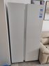 统帅（Leader）海尔出品国家补贴20%618升风冷一级变频白色对开门双开门家用大容量电冰箱BCD-618WGLSSEDW9 实拍图