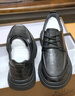 骆驼（CAMEL）通勤英伦复古牛皮商务正装休闲皮鞋男 G13A155022 黑色 41  实拍图