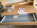 护童（Totguard）儿童学习桌椅套装可升降学生写字书桌 学立方榉木纹单桌120cm 实拍图