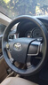 安牛 手缝方向盘套真皮头层牛皮汽车把套防滑皮套四季通用型透气吸汗 头层牛皮黑色黑线打孔 实拍图