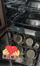 康佳（KONKA）消毒柜家用立式高温消毒柜商用厨房消毒碗柜大容量双门碗筷餐具茶杯高温消毒碗柜 二星级 100L 168型高温双室（上2层下3层） 实拍图