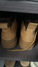 骆驼（CAMEL）大黄靴女都市户外系带工装靴马丁靴 L23W307016R 黄棕（绒里） 36 实拍图