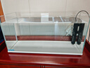 喜高超白玻璃鱼缸智能鱼缸免换水小型客厅水族箱一体式过滤氧气鱼缸 白-鱼缸标配 600*268*322mm 实拍图