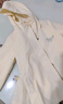 巴拉巴拉童装儿童外套女童连帽软壳衣秋甜美百褶上衣百搭小童衣服 奶白10530 110 实拍图