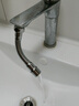 威尔基水龙头延伸器外接花洒台盆接花洒管洗头神器洗手台伸缩淋浴转接头 (升级款)分水器+支架+管+花洒 实拍图