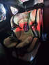 Heekin德国 儿童安全座椅汽车用0-4-12岁婴儿宝宝360度旋转ISOFIX硬接口 尊享灰(遮阳棚+上拉带+侧保护) 实拍图