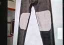海澜之家（HLA）男士保暖裤男加绒加厚护膝贴420克10A抗菌抗静电毛裤棉裤打底裤 420克加绒加厚2条装-黑色+浅灰 L /170(110-130斤) 实拍图