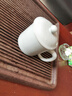 雅瓷汝窑茶杯陶瓷泡茶杯带盖办公杯喝茶喝水礼盒装养正杯 汝窑养正杯 实拍图