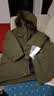 JEEP SPIRIT吉普羽绒服男士秋冬季工装毛领外套男中长款派克服男装 军绿 4XL  实拍图