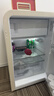 哈士奇【小吐司-HCK】107升单门节能小冰箱纤薄易嵌家用客厅办公室复古冷藏冷冻一体 BC-130RDC 奶茶色 实拍图