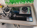 万和（Vanward）【小灶君B6·全可拆炉头】天然气燃气灶5kW猛火烟灶联动国家补贴20%嵌入式家用煤气双炉具台B6L60 实拍图