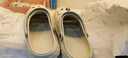 俞兆林（YUZHAOLIN）洞洞鞋男女EVA沙滩鞋凉拖鞋轻盈外穿拖鞋 YG519 卡其 40-41 实拍图