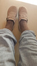 棉竹屋过膝袜女压力瘦腿防下滑秋冬季长筒过膝棉质保暖护膝超长大腿袜 咖色+黑色 2条 均码 35-39 实拍图