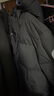 京东京造羽绒服男鸭绒加厚防寒工装面包服短款冬季外套衣服 黑色 L 实拍图