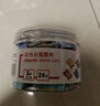 齐心24只32mm彩色长尾夹票夹 3#中号金属燕尾夹票据文件夹办公 24只/筒 EB8553ES 实拍图