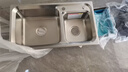 华帝（VATTI）厨房不锈钢水槽 拉伸双槽洗菜盆洗碗盆水池 H-A2012(77)-C.1 实拍图