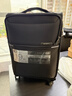 新秀丽（Samsonite）超轻行李箱前开口软箱布箱子时尚商务旅行出差大容量\HQ2 黑色【全球10年质保】 20英寸 |带应急包|净重1.93Kg 实拍图