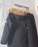 骆驼（CAMEL）户外极寒派克工装毛领情侣款羽绒服保暖加厚中长款外套 实拍图