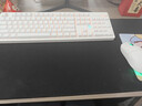 GANSS 3087TPro/3104TPro/3108TPro客制化机械键盘高斯三模RGB无线键盘蓝牙2.4G有线热插拔办公游戏键盘 3104TPRO白色+FLX1三模鼠标【送鼠标垫】 KTT静音红 实拍图
