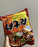 农心（NONGSHIM）韩国进口 浣熊乌龙面 辣味 120g*5 五连包 实拍图
