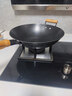 中福陆川铁锅炒菜锅家用无涂层氮化窒化广西生铁铸铁锅炒锅燃气已开锅 圆底 34cm 【有耳+锅盖】JD或SF物流 实拍图