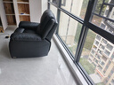 芝华仕（CHEERS）头等舱智能椅真皮沙发单人电动功能芝华士全明星实力单椅K135黑电 实拍图