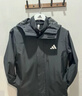 adidas拒水加绒内胆三合一连帽外套男女秋冬阿迪达斯官方轻运动 黑色   L 实拍图