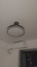 雷士（NVC）LED照明风扇灯吊扇灯餐厅卧室黑色简约灯具全光谱1级能效42寸 实拍图