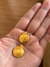 金至尊黄金吊坠八宝罗盘999足金挂坠不含项链生日礼物计价4.72克 实拍图