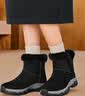 斯凯奇（Skechers）雪地靴女士秋季加绒保暖厚底增高宽楦舒适高帮户外中筒靴 实拍图