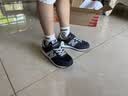 NEW BALANCE中大童鞋 男女童秋季格雷系灰休闲运动鞋996 实拍图