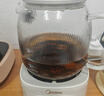 美的（Midea）花漾0胶水全玻璃全自动养生壶 办公室多功能煮茶壶 烧水壶恒温电热水壶煮茶器花茶壶1L YS10B101 实拍图