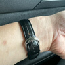 万晨手表带男真皮适用西铁城天梭浪琴美度天王卡西欧DW黑色19mm银针扣 实拍图