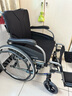 鱼跃(yuwell)手动轮椅车H065C老人医用折叠轮椅铝合金加强承重加座宽 实拍图