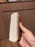 仟居佳羊毛实木鞋刷子高级超软毛不伤鞋油刷鞋子清洁真皮包包洗鞋子专用 羊毛刷 实拍图