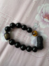 石传百世天然黑曜石手链男士手串招财貔貅转运珠佛珠护身符本命年礼物 实拍图