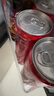 可口可乐（Coca-Cola）碳酸汽水摩登罐饮料330ml*6罐 实拍图