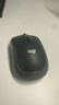 罗技（Logitech）M185鼠标 无线鼠标 办公鼠标 对称鼠标 黑色灰边 带无线2.4G接收器 实拍图