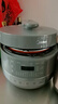 美的（Midea）【国家补贴】0涂层精钢厚釜电压力锅5L双胆全自动智能预约家用煲汤煮饭电饭煲C5856G高压锅4-6人 实拍图